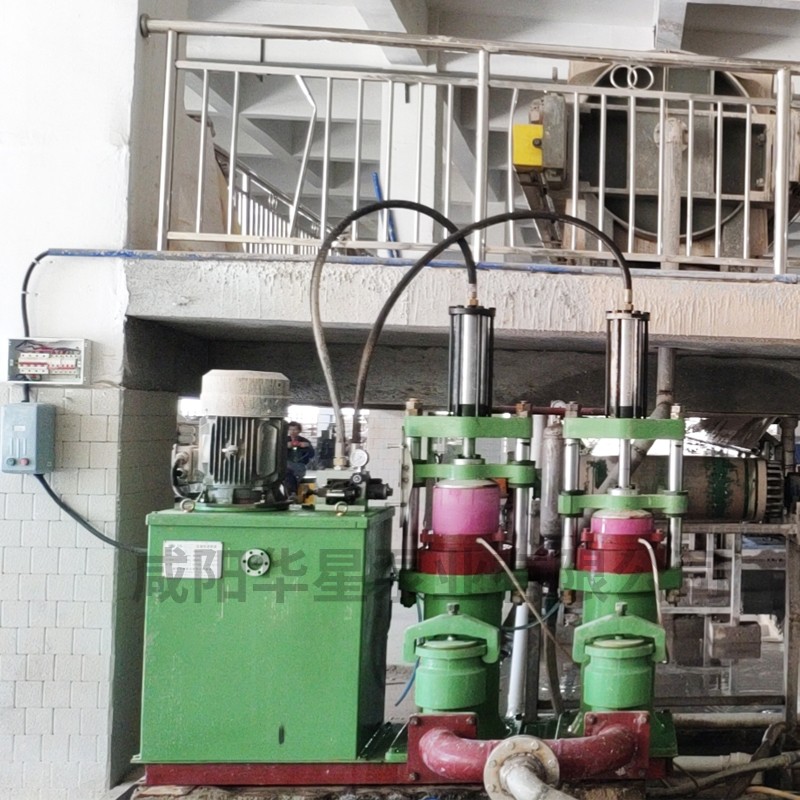 壓濾機節(jié)能進料泵，液壓陶瓷柱塞泥漿泵